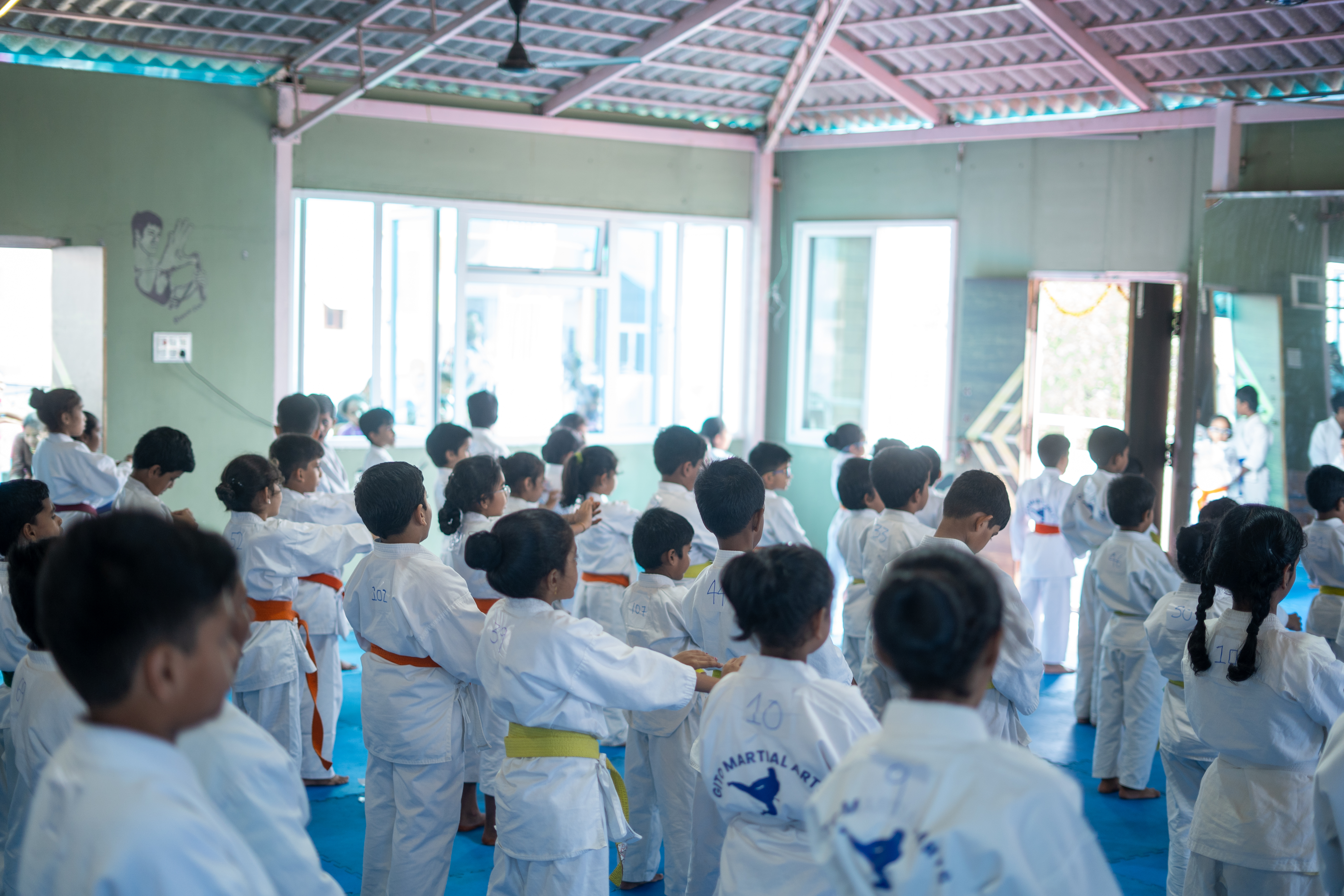 Karate Training at GITO Academy